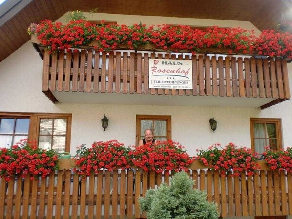 Haus Rosenhof Richtung Felbderg kommend