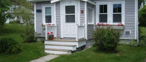 Front of cottage