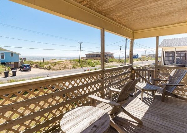 Front Deck Ocean View