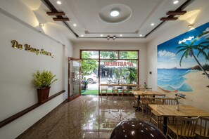Interior entrance