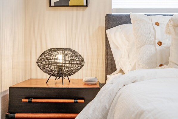 Each room equipped with Google mini