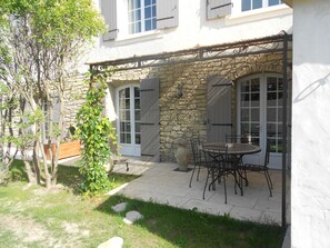 terrasse , jardin privé