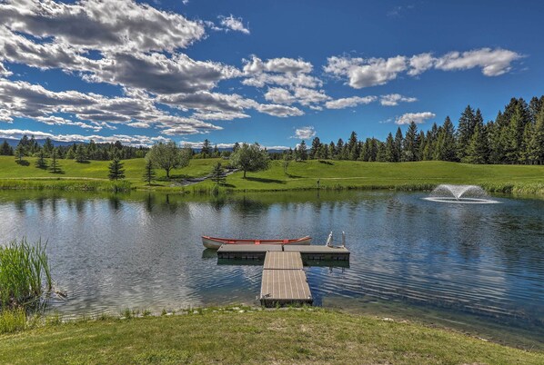 Plan your Montana getaway to this charming Trego vacation rental cabin.