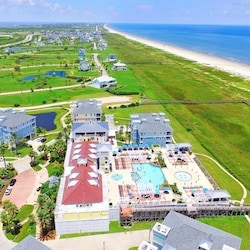 Aerial view of Pointe West Beach Club