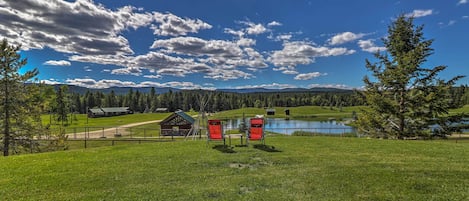 Your Montana outdoor adventure awaits you and 4 lucky guests in Trego.