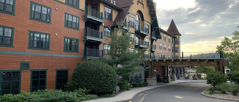 The front view of the Appalachian building