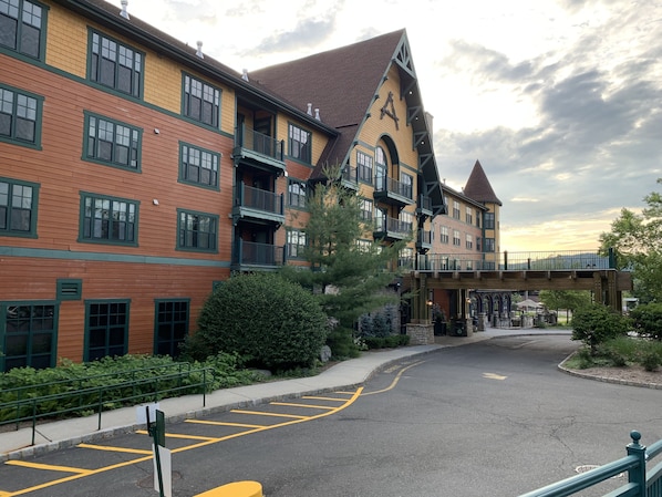 The front view of the Appalachian building