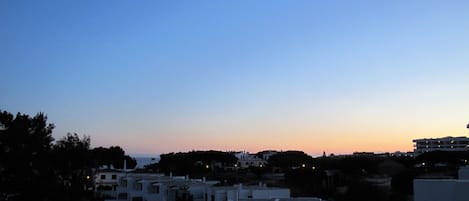 Blick von der Unterkunft