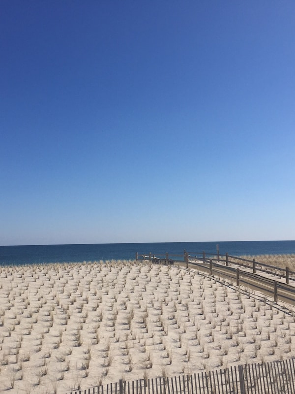 Beach access at the bottom of the steps