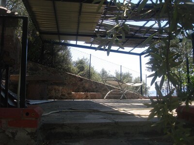 Near Assos, 1000 meter to beach, 375 sqm stone villa, unique holiday in Turkey!