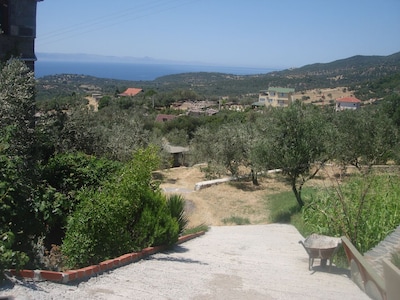 Near Assos, 1000 meter to beach, 375 sqm stone villa, unique holiday in Turkey!