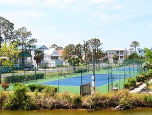 Tennis courts