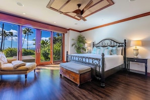 Ocean front primary suite with ensuite bathroom