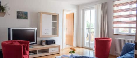 Wohnung 2, 66qm, Balkon, 1 Schlafzimmer, max. 4 Personen