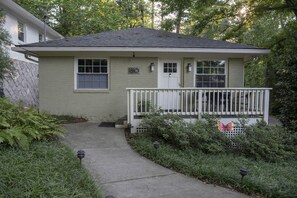 The bungalow is on a quiet street in Midtown's Piedmont Heights neighborhood.