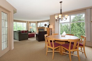 Spacious Dining and Living Areas