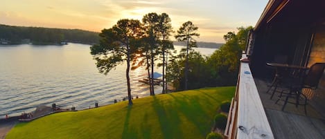 Balcony at Sunset