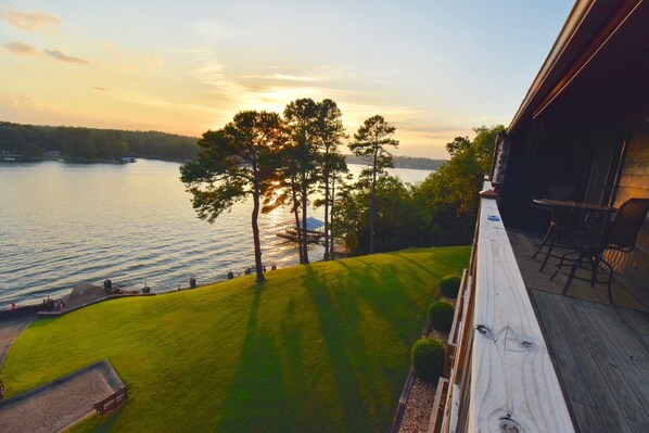 Balcony at Sunset