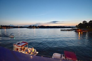View from Bubba’s Restaurant (2 minutes from condo)