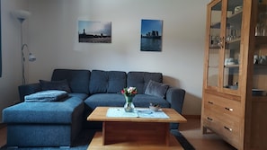 Wohnbereich Ferienwohnung Schneider