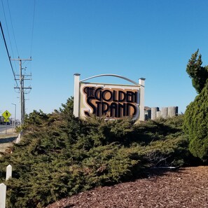 The street sign on North Virginia Dare Trail