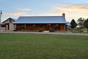 Front view of the cabin