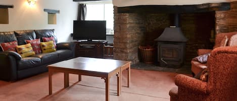 Living room | Brambley Meadow - Middle Cowley Farm Cottages, Parracombe, near Ilfracombe