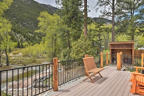 Private Deck | Creek Views | Outdoor Seating