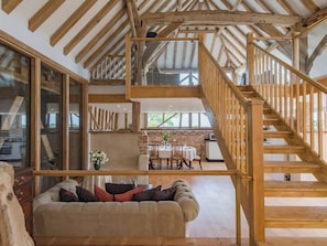 Characterful open plan living space | Norwood Barn, Wormshill