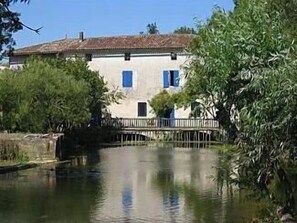 The watermill before renovation, south side