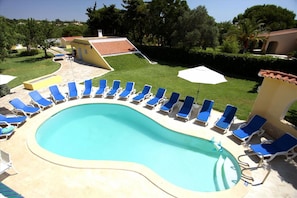 View from the Balcony for the Pool & Game's annex