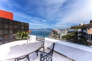 View from terrace outside living area