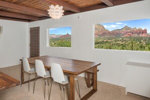 Dining with a view! - upstairs 