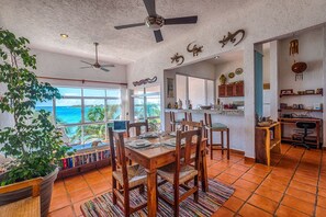 Dining Area - La Sirena condo 13 Akumal Mexico vacation rental