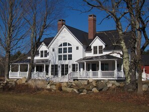 Rear of house