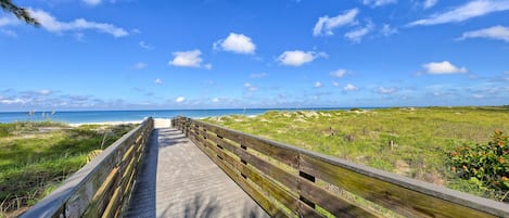 Boardwalk to beautiful Indian Rocks Beach