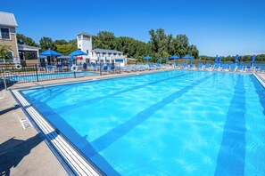 Resort Pool with Kiddie Pool