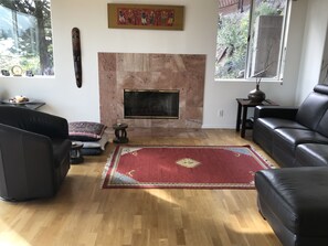 Living room: Bright, spacious, and well appointed