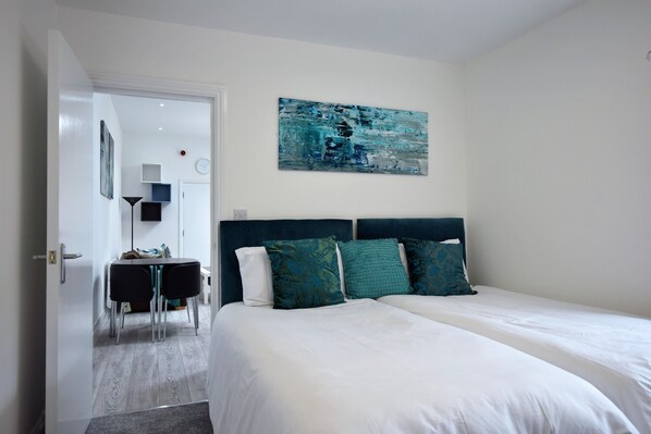 Twin beds