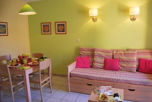 Enjoy the warm and cozy decor.