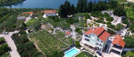 villa solo aerial photo