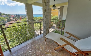 Vista del balcone