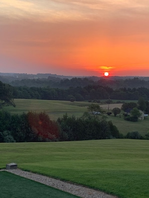 View of the sunrise 