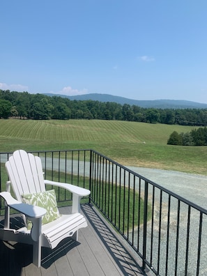 Sit on your balcony with a cup of coffee or a glass of wine and enjoy the view