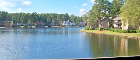 Lake view from balcony 