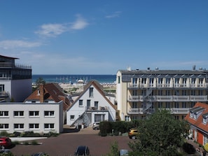 Ausblick vom Balkon
