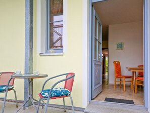 Zugang über Balkon