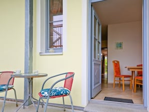 Zugang ĂŒber Balkon