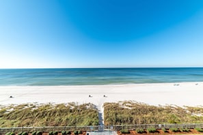 Miles of sugary white sand