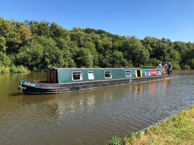 Narrowboat - Sleeps 10 - Raki Raki - 69ft